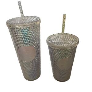 Starbucks studded tumbler bundle new